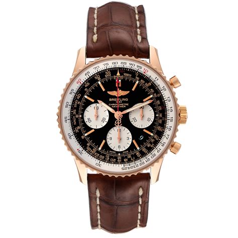 breitling rose gold navitimer|breitling navitimer prijslijst.